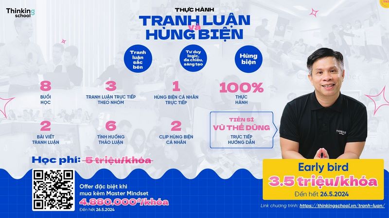 Lớp Thực hành Tranh luận và Hùng biện